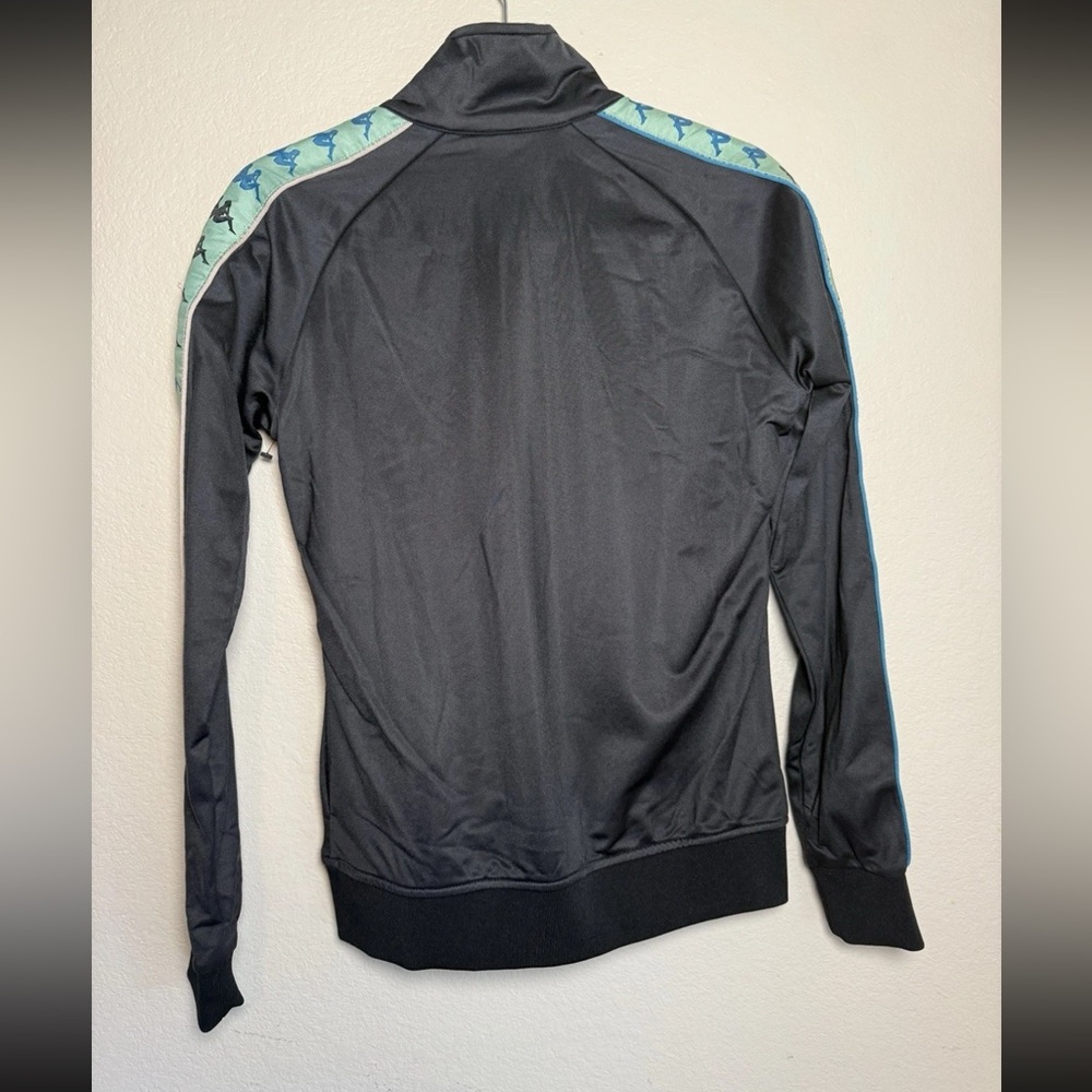 Kappa Women's Black and Blue Utility Jacket - Picture 4 of 6